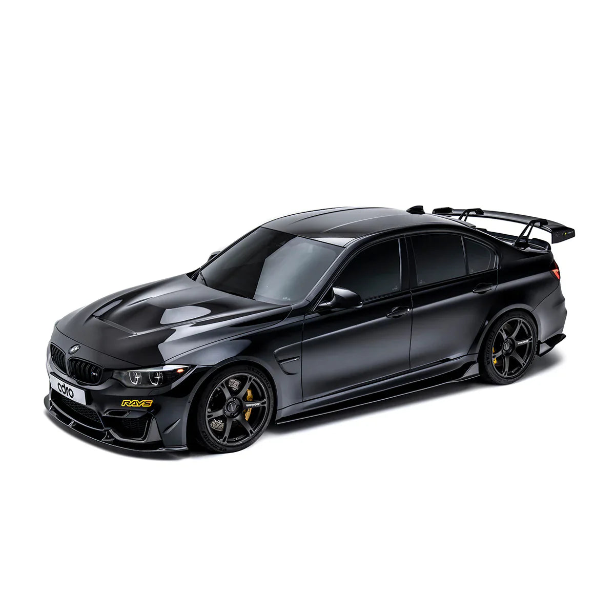BMW M3 F80 Pre-Preg Carbon Fibre AT-R Swan Neck GT Rear Wing by Adro (2014-2020)