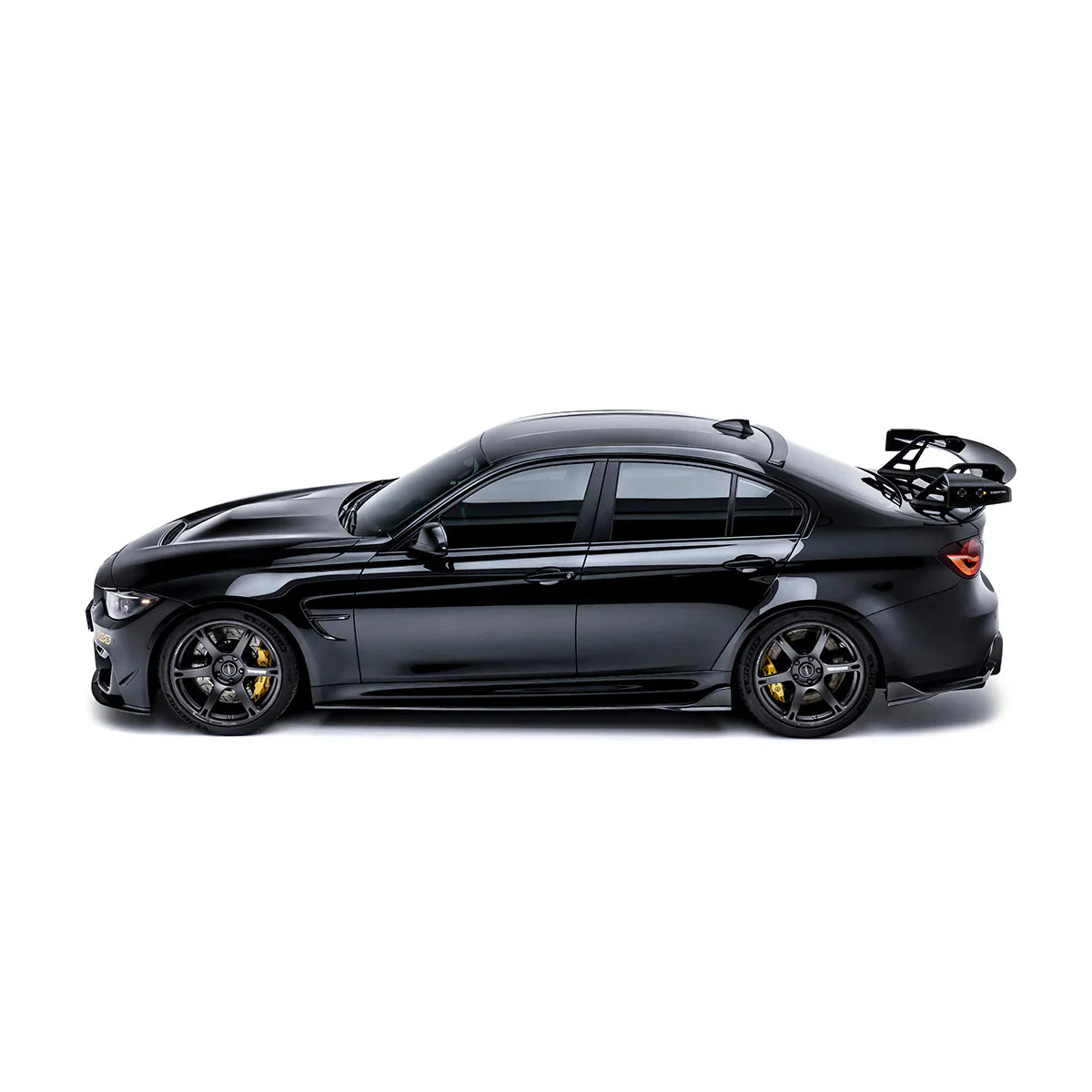 BMW M3 F80 Pre-Preg Carbon Fibre AT-R Swan Neck GT Rear Wing by Adro (2014-2020)