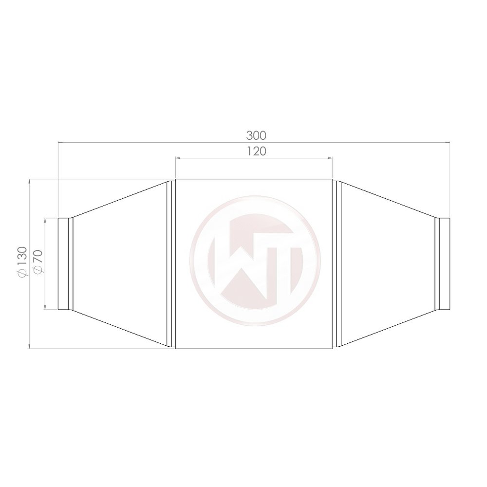 Wagner Tuning 200cpi Catalytic Converter with EU6 Coating