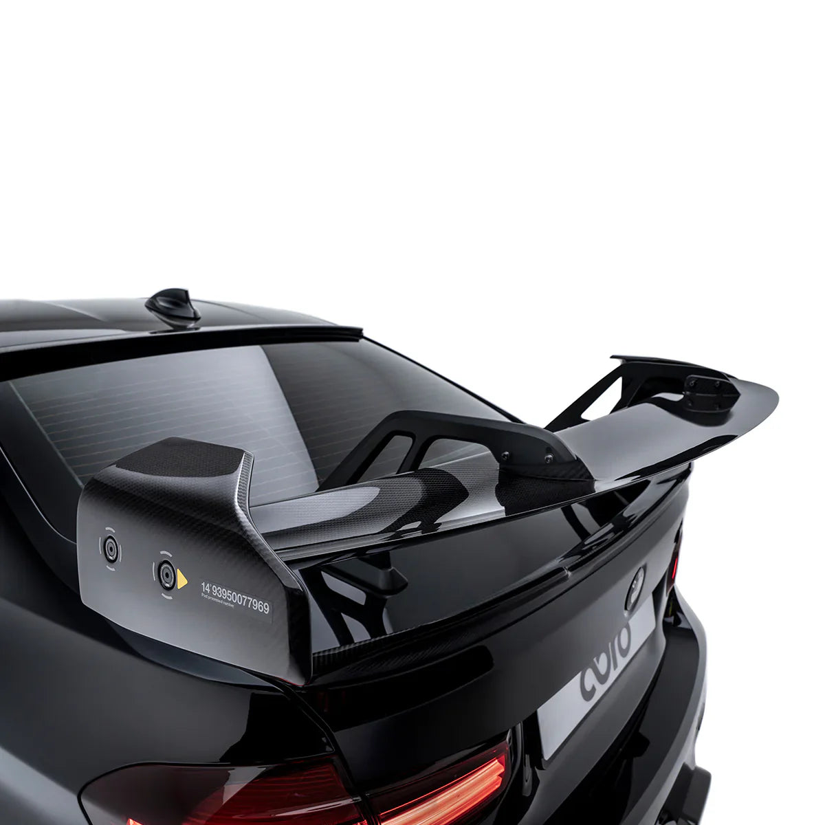 BMW M3 F80 Pre-Preg Carbon Fibre AT-R Swan Neck GT Rear Wing by Adro (2014-2020)