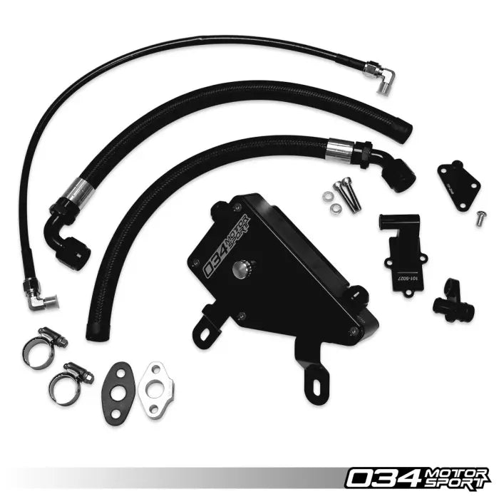 034Motorsport Audi TTRS (8S) Billet Aluminum Engine Catch Can Kit