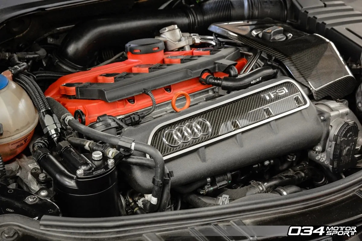 034Motorsport Billet Catch Can Kit Audi TTRS 8J 2.5TFSI
