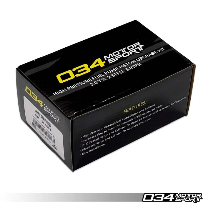 034Motorsport 2.0TSI / 2.5TFSI / 3.0TFSI Supercharged High Pressure Fuel Pump Piston Upgrade Kit