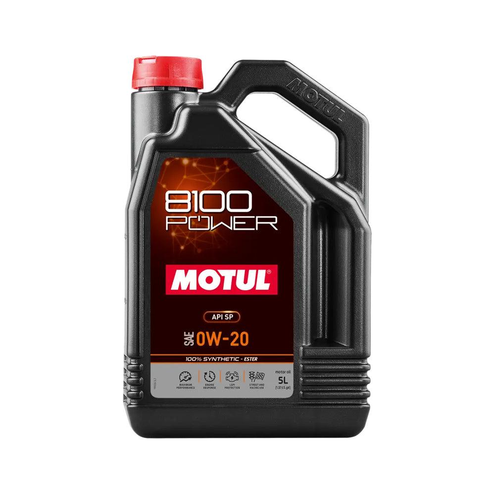 MOTUL 8100 Power 0W-20 Performance Engine Oil