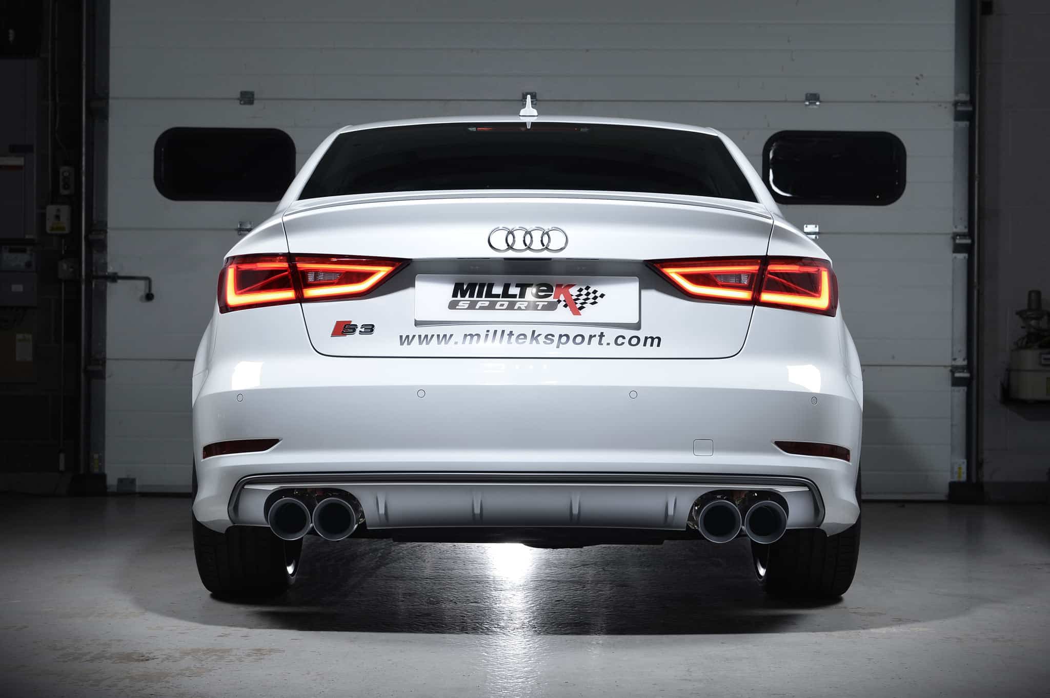 Milltek Sport Audi S3 (8V) Saloon/Cabrio Resonated GPF-Back Exhaust