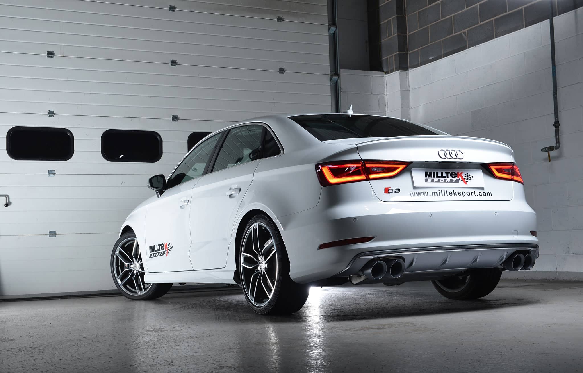 Milltek Sport Audi S3 (8V) Saloon/Cabrio Resonated GPF-Back Exhaust
