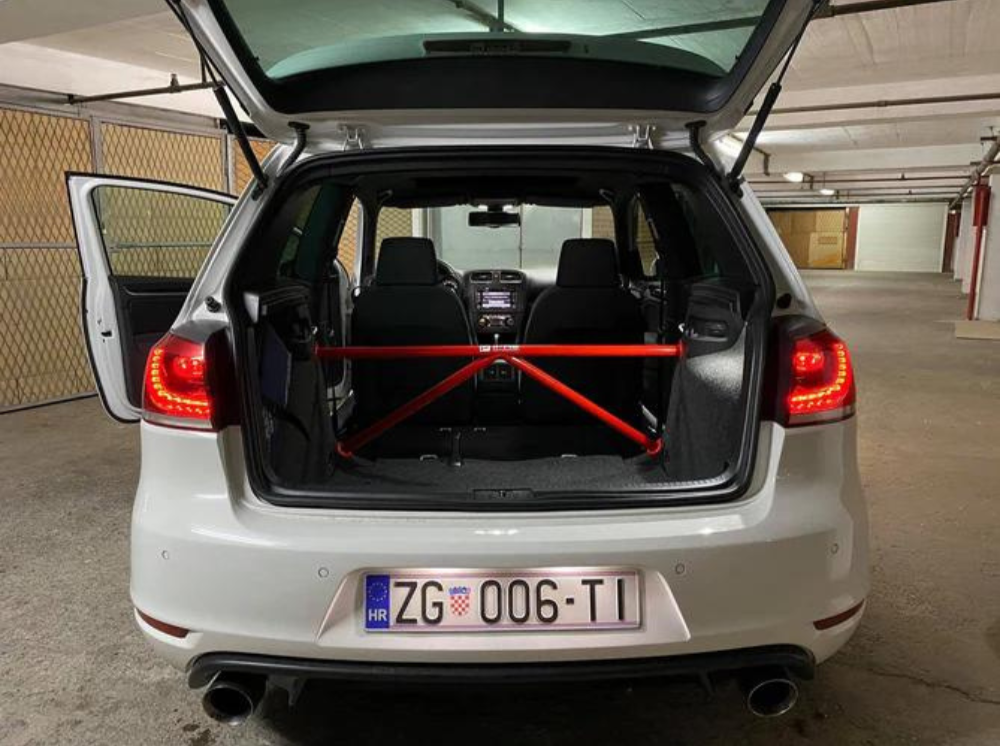 K-Brace® - Volkswagen Golf R / GTI MK6 Rear Strut Brace