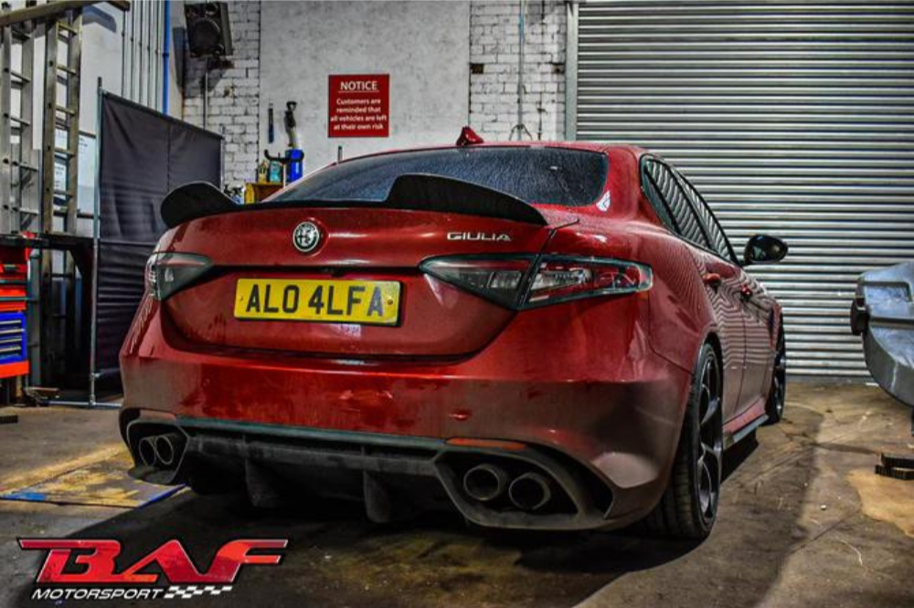 K-Brace® - Alfa Romeo Giulia Quadrifoglio 952 Rear Strut Brace
