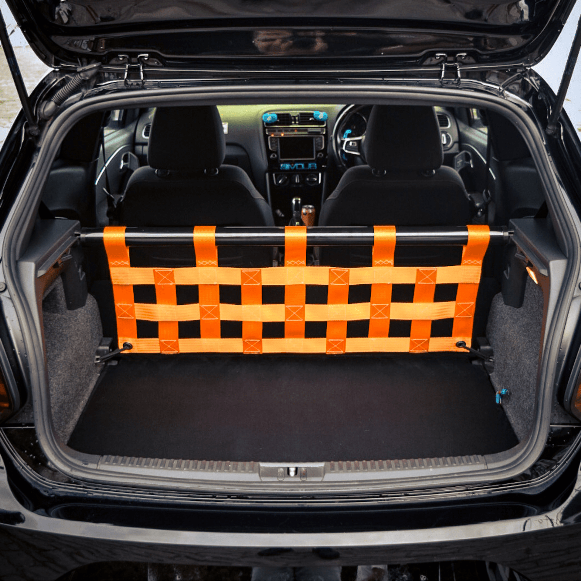 VW Polo Mk5 6C 6R GTI Strut bar and Cargo net cargo-nets.co.uk