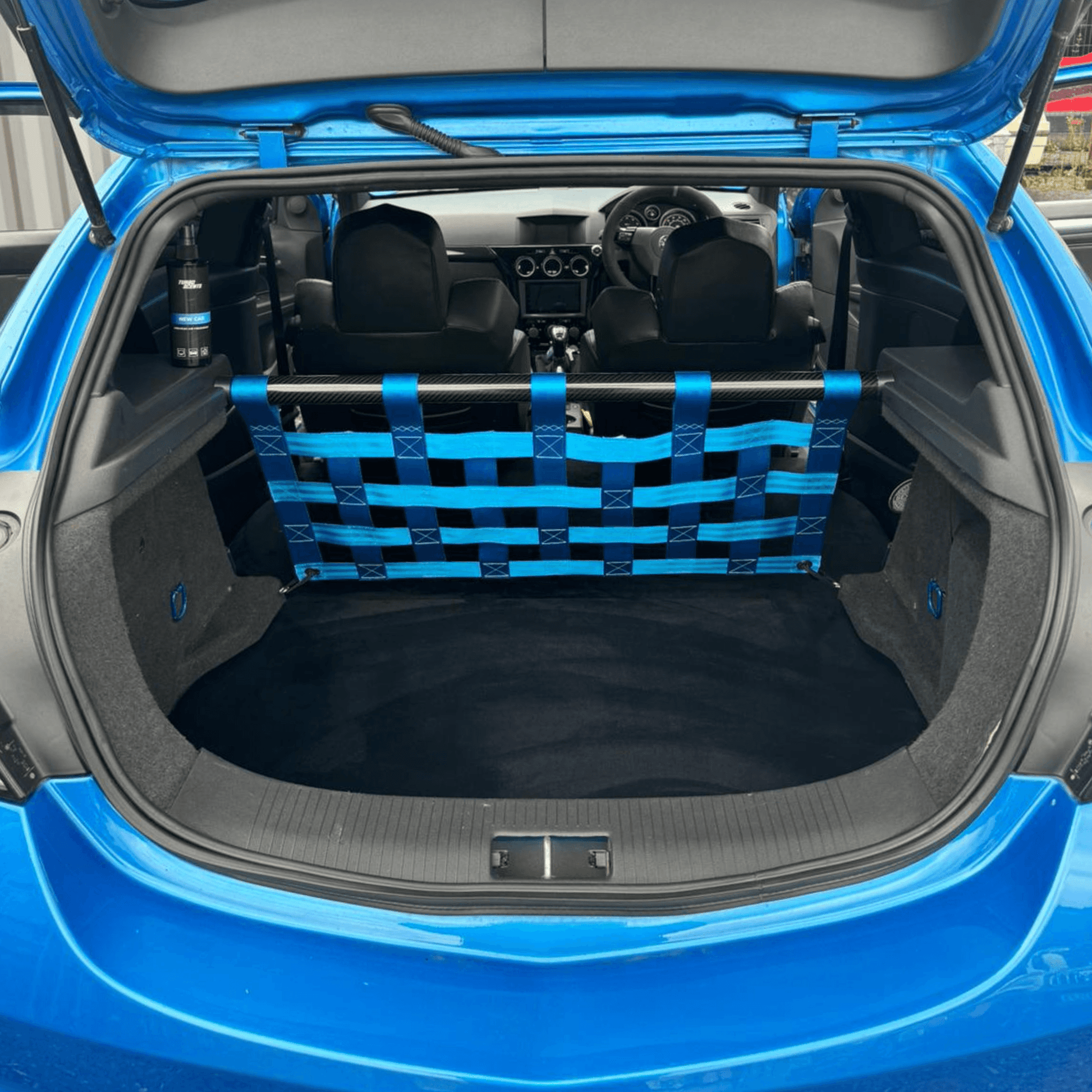 Vauxhall Astra Mk5 VXR Strut bar and Cargo net cargo-nets.co.uk