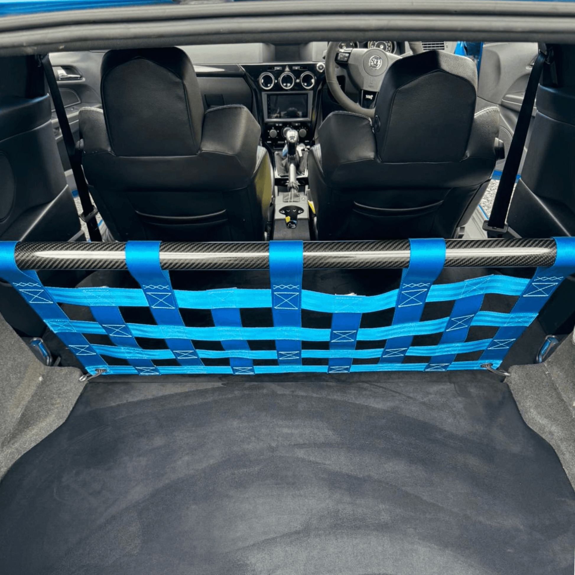 Vauxhall Astra Mk5 VXR Strut bar and Cargo net cargo-nets.co.uk