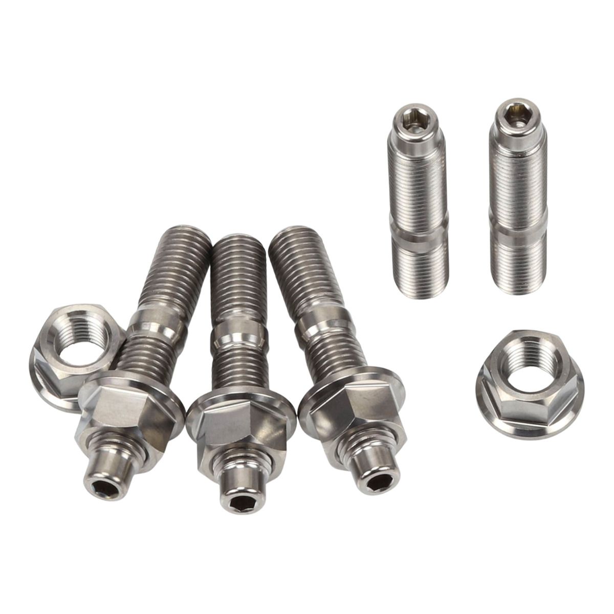 Exoracing Titanium Intake Exhaust Manifold Nut and Stud Kit