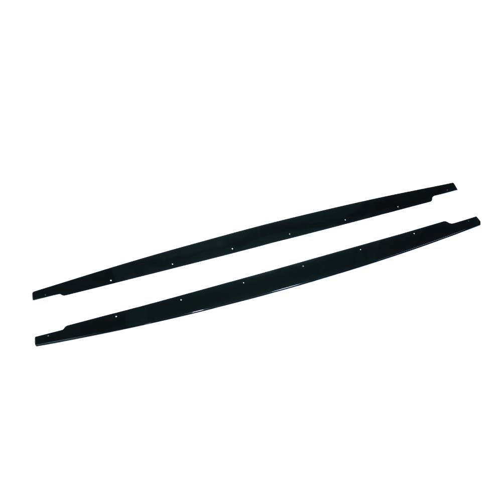 BMW 3 SERIES E90/E91 2004-2013 GLOSS BLACK SIDE SKIRTS - V2
