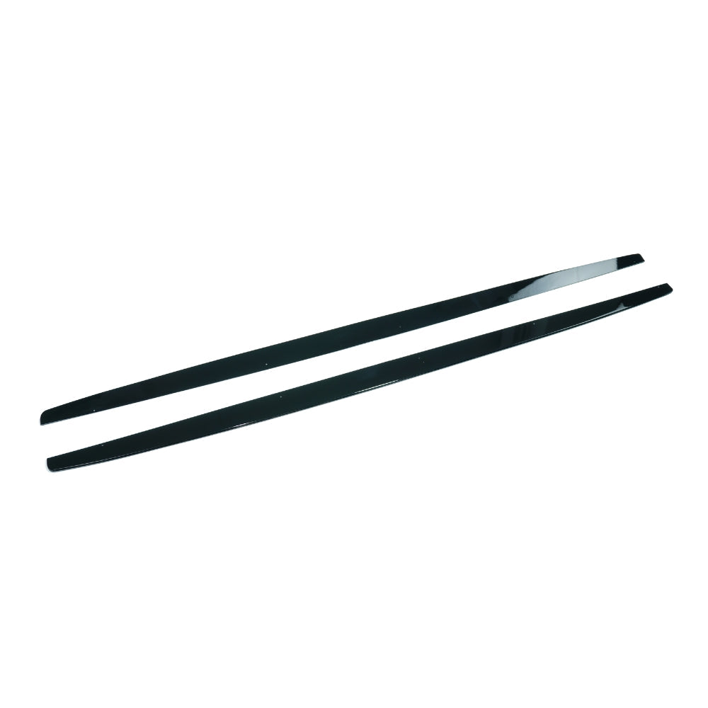 BMW 1 SERIES E82/E83/E87/E88 2004-2013 GLOSS BLACK SIDE SKIRTS