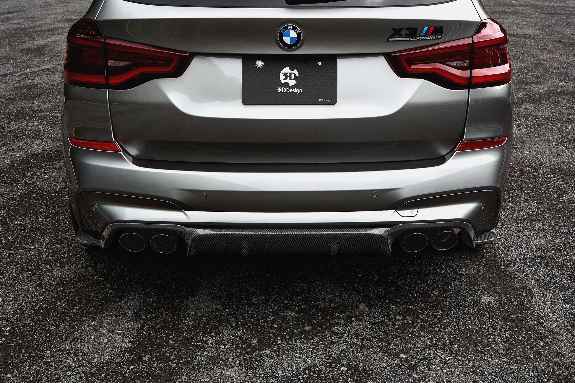 BMW X3M Carbon Fibre Rear Diffuser by FORM (2019+, F97) FORM Industries
