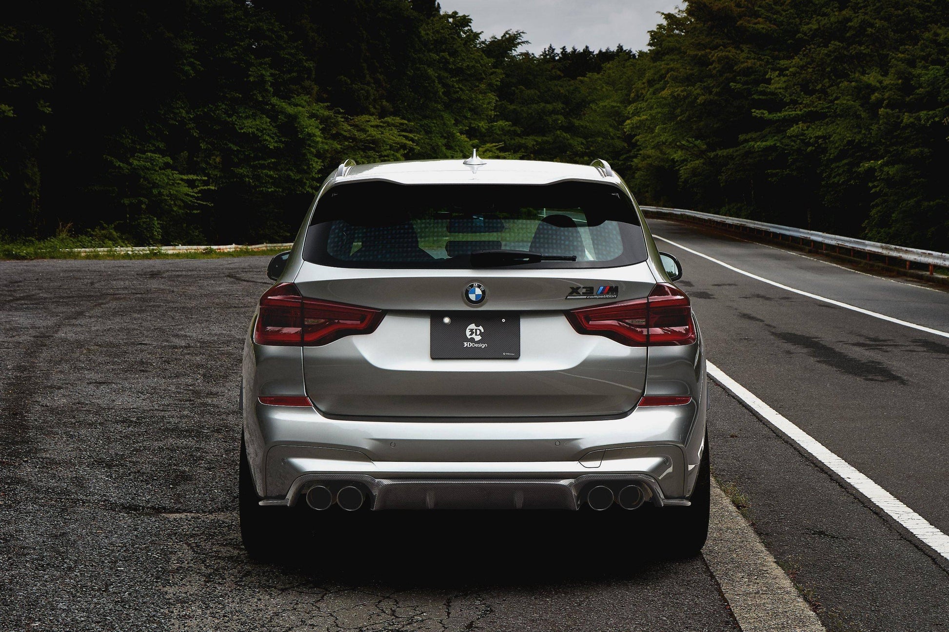 BMW X3M Carbon Fibre Rear Diffuser by FORM (2019+, F97) FORM Industries