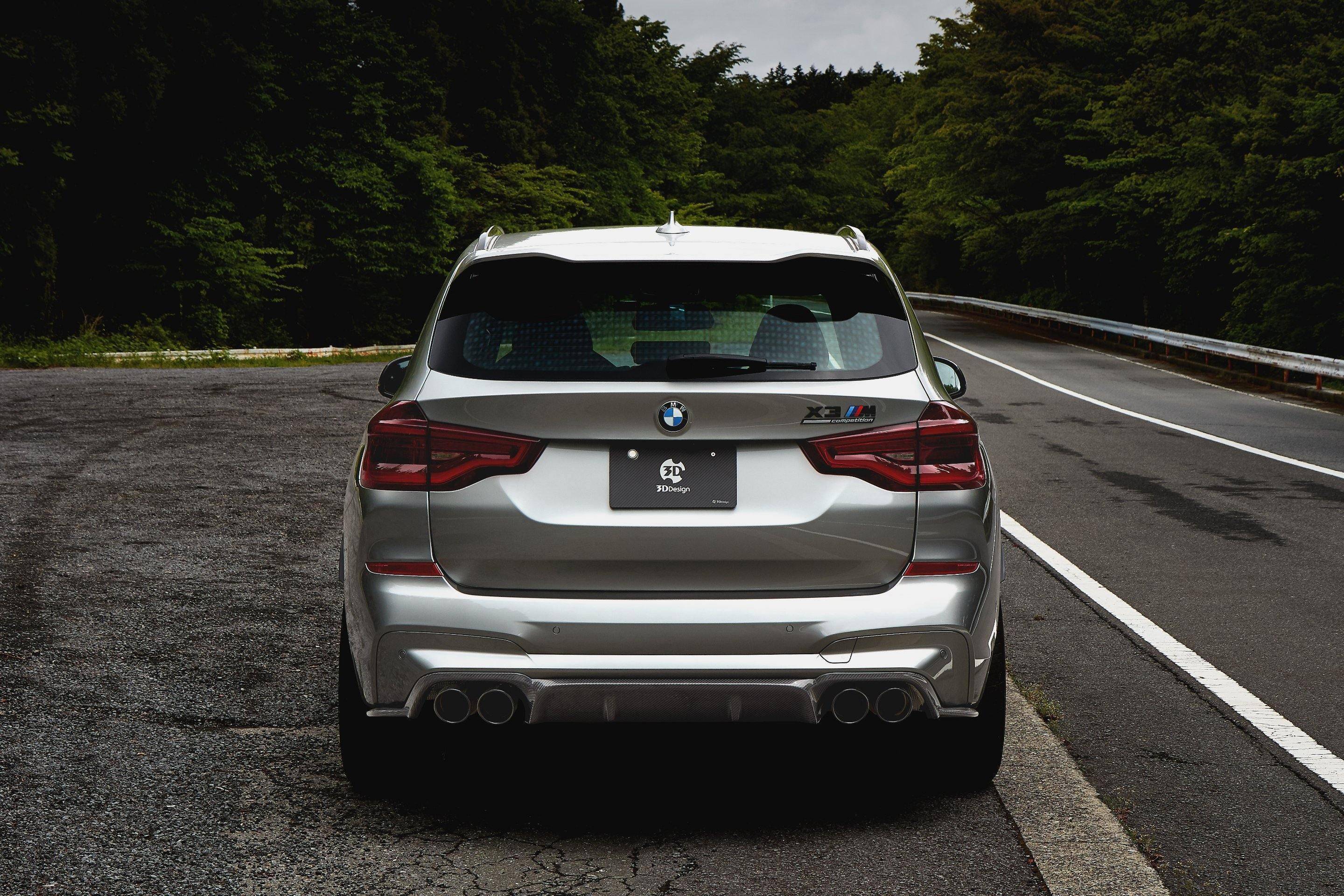BMW X3M Carbon Fibre Rear Diffuser by FORM (2019+, F97) FORM Industries