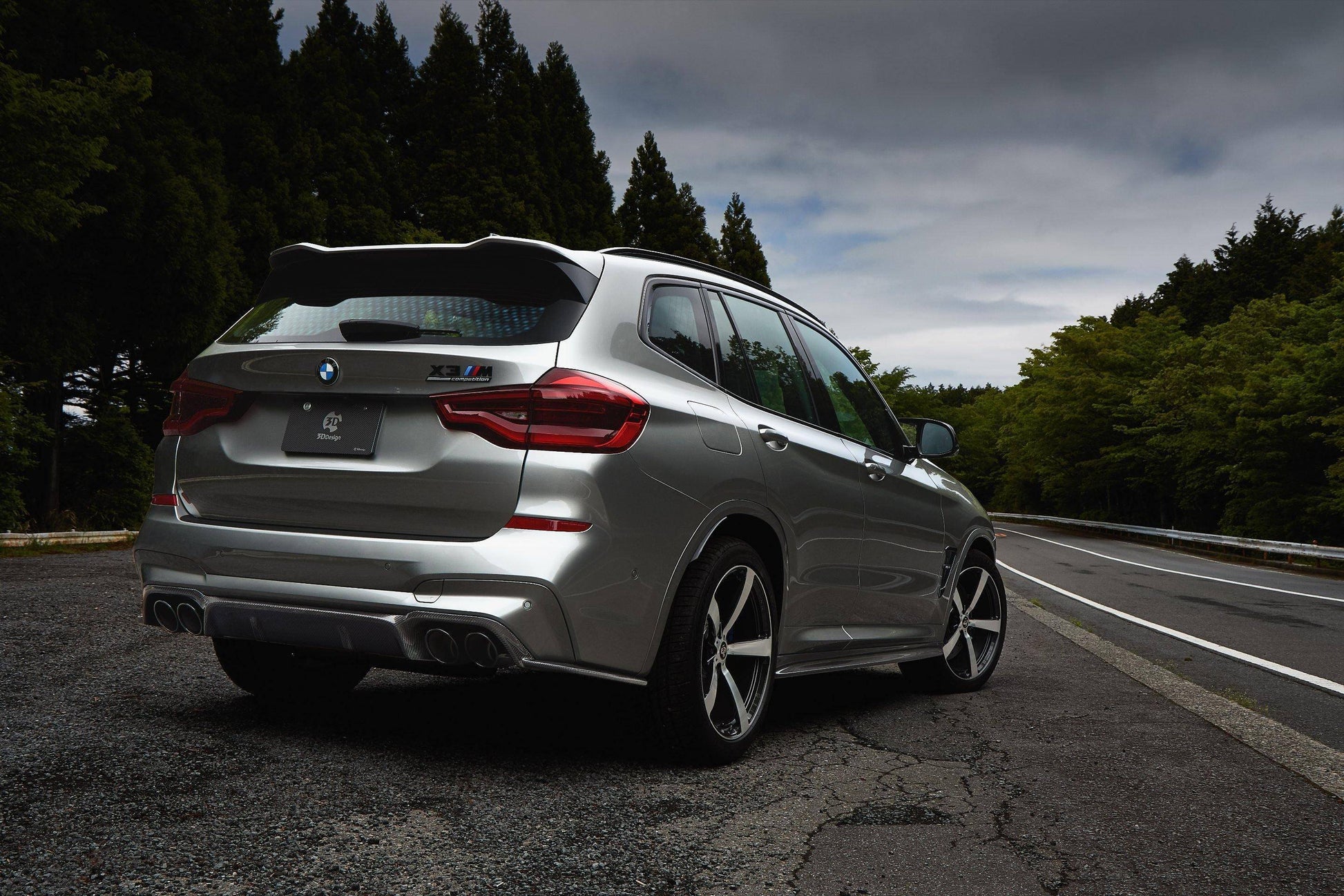 BMW X3M Carbon Fibre Rear Diffuser by FORM (2019+, F97) FORM Industries