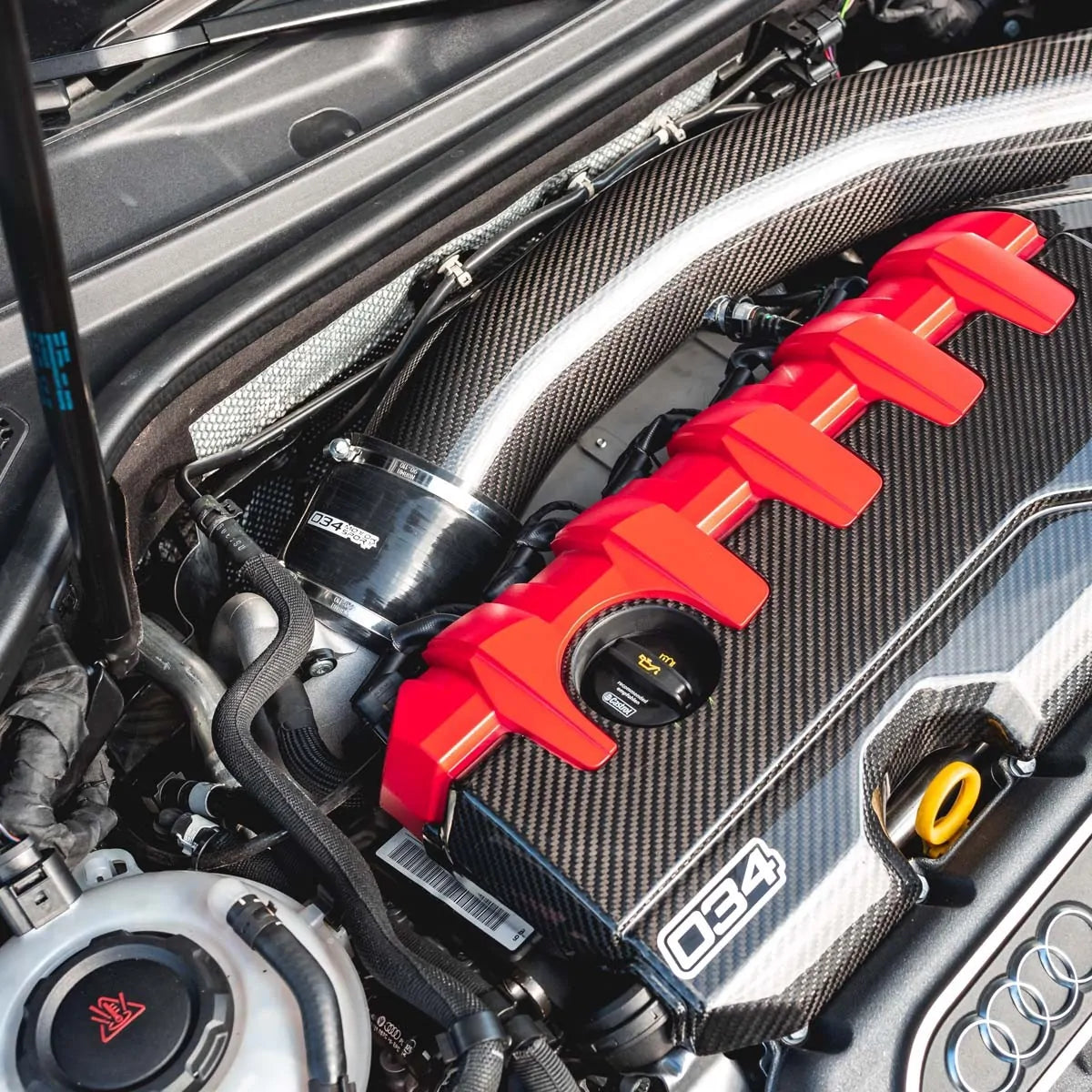 034Motorsport 4" Turbo Inlet Pipe, Audi 8S TTRS & 8V.5 RS3