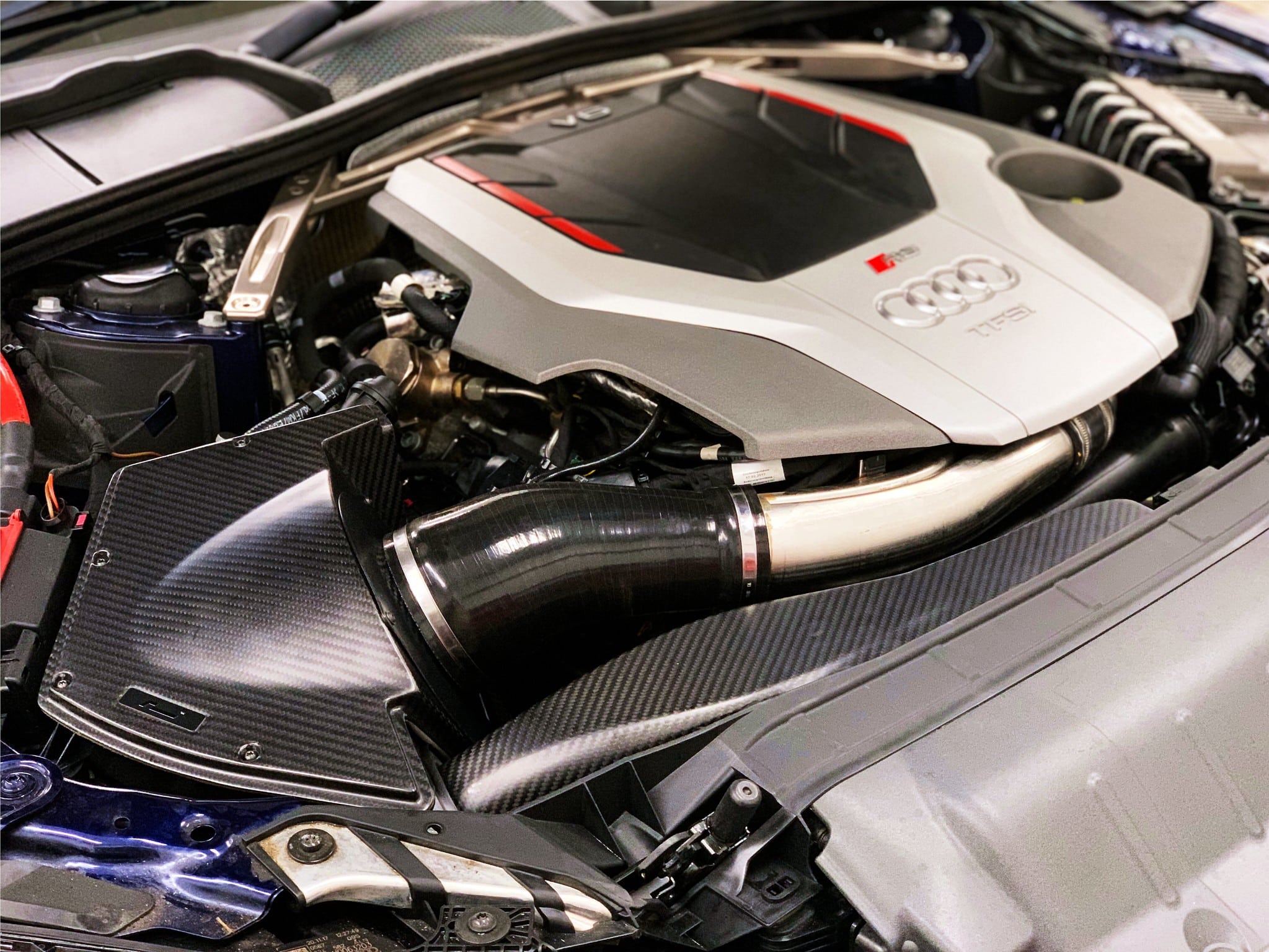 Racingline Carbon Fibre Air Intake System S4/S5 (B9) 3.0 TFSI - VWR1241S4