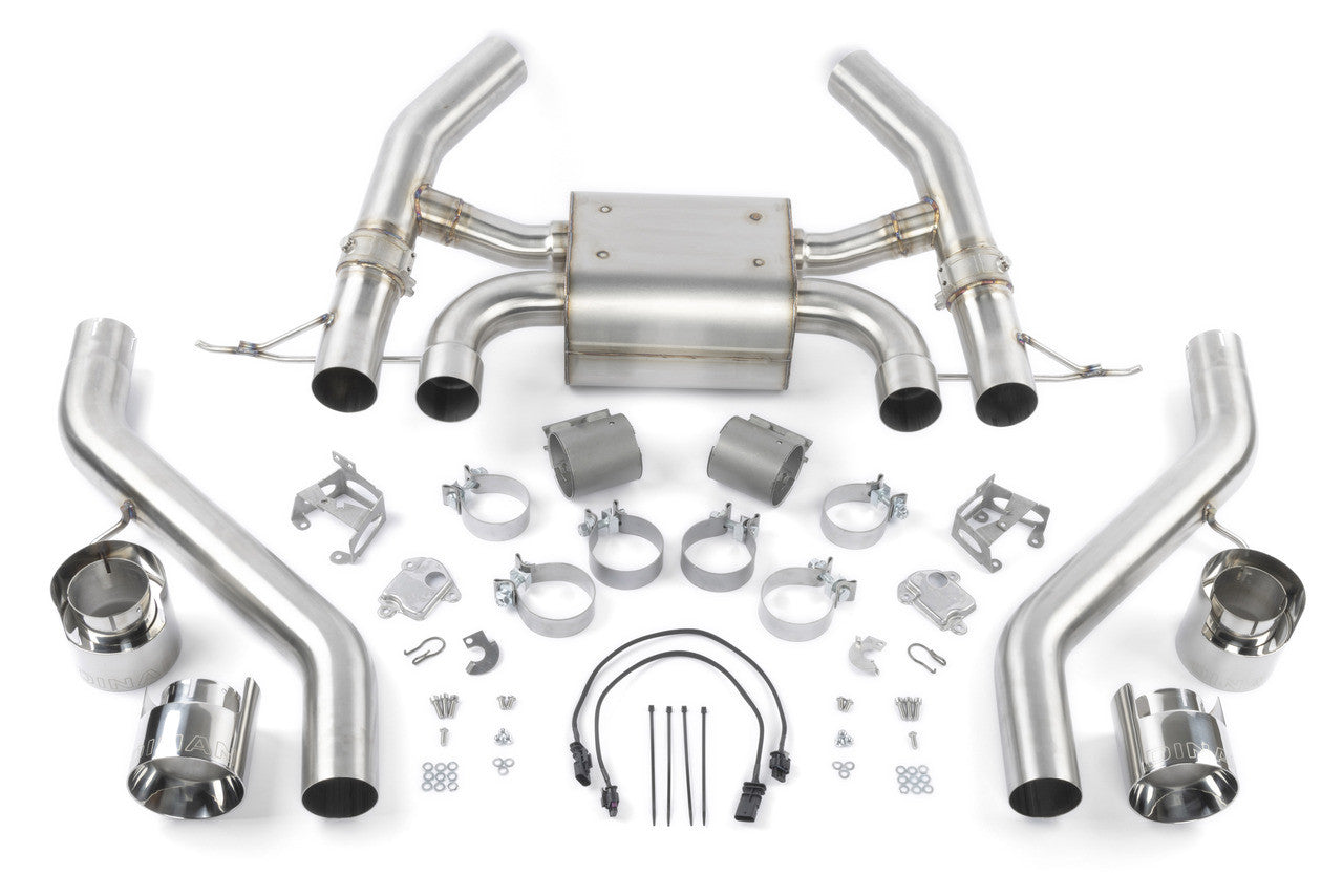 Dinan Valved Axle-Back Exhaust - 2023-2025 BMW M2
