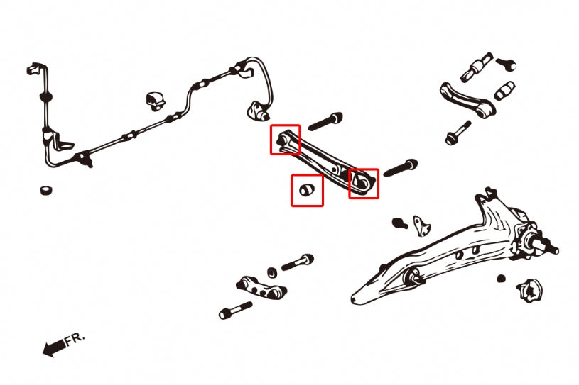 HARDRACE REAR LOWER ARM BUSH HardRace