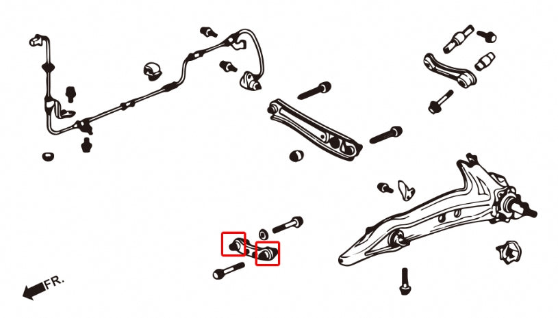 HARDRACE TOE CONTROL ARM BUSH HardRace