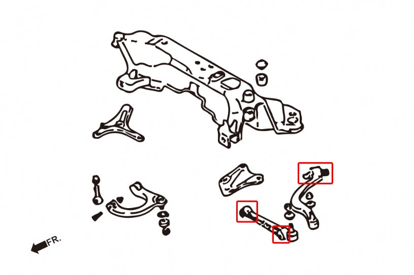 HARDRACE FRONT LOWER ARM BUSH HardRace