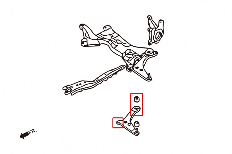 HARDRACE FRONT LOWER ARM BUSH HardRace