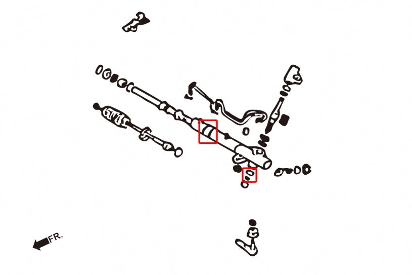 HARDRACE STEERING RACK BUSH HardRace
