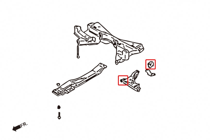 HARDRACE FRONT LOWER ARM BUSH HardRace