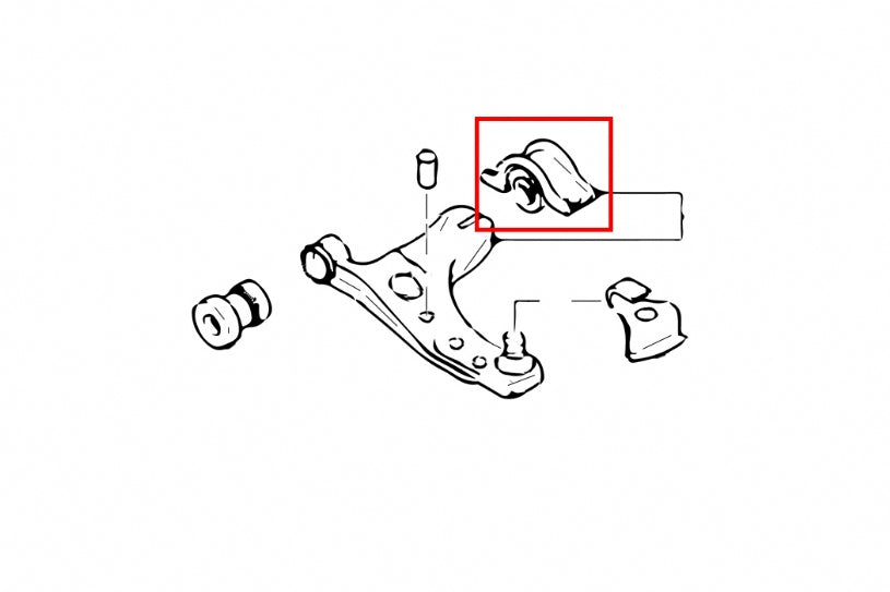 HARDRACE FRONT LOWER ARM BUSH HardRace