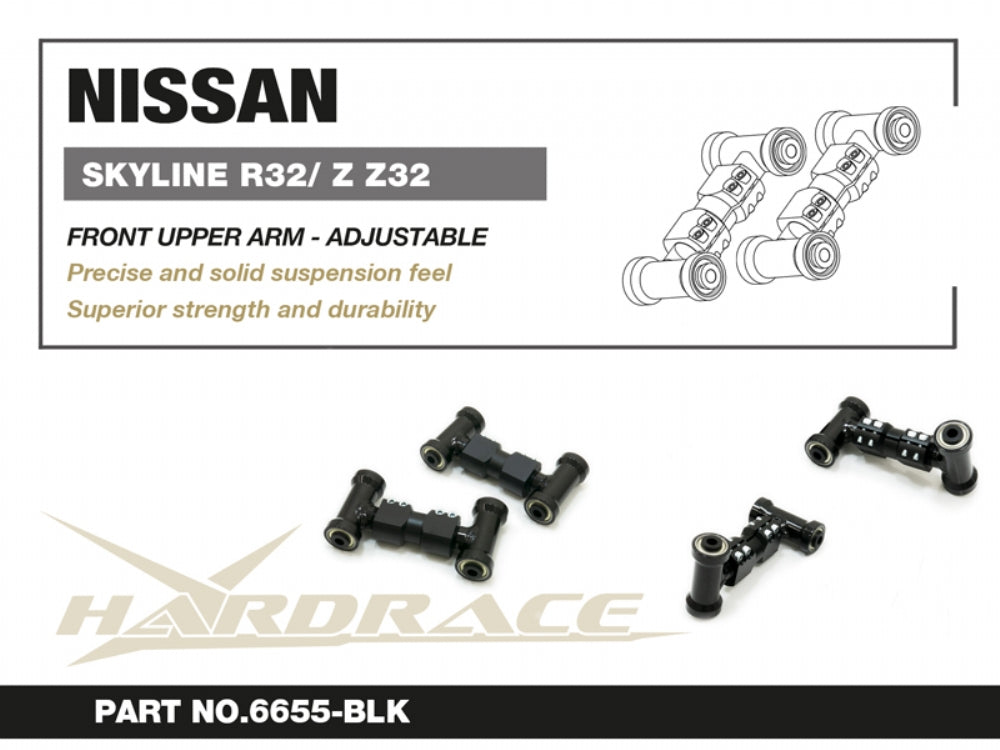 HARDRACE NISSAN Z Z32/ SKYLINE R32 FRONT UPPER ARM ADJUSTABLE BEARING 2PCS/SET HardRace