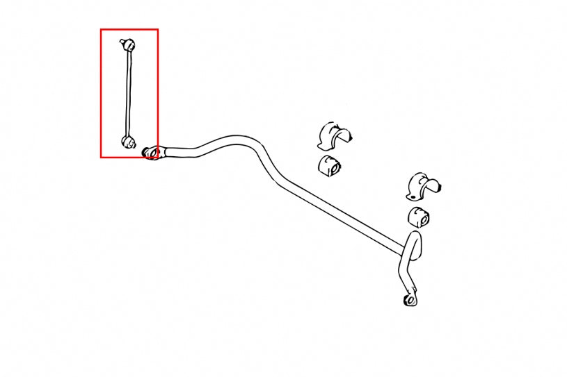 HARDRACE FRONT ANTI ROLL BAR LINK REINFORCED HardRace
