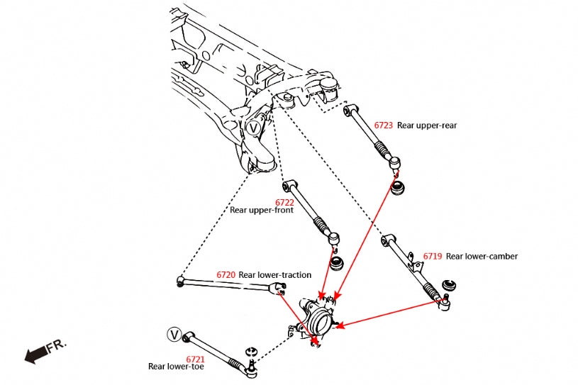 HARDRACE REAR LATERAL ARM HardRace