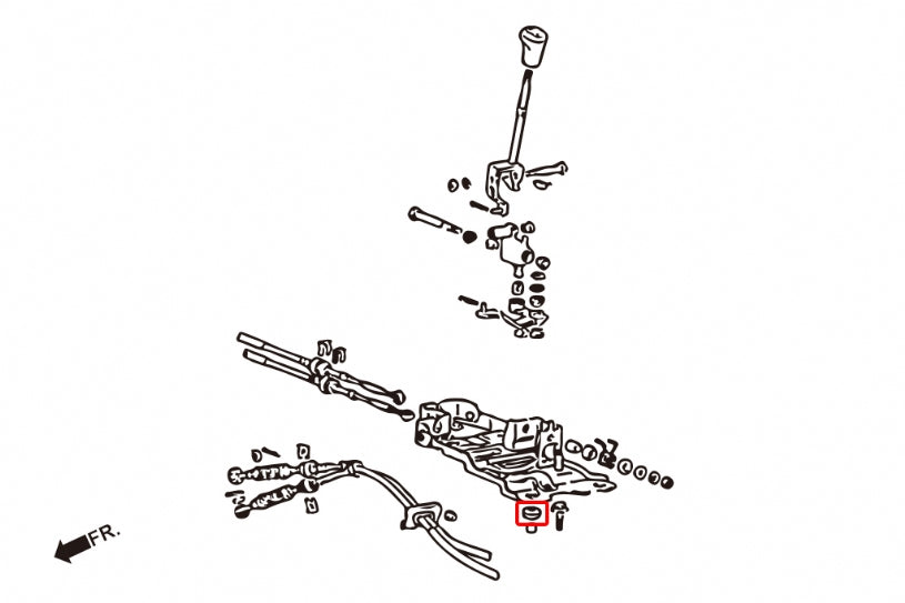 HARDRACE GEAR LINKAGE BUSH HardRace