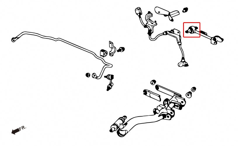 HARDRACE REAR UPPER ARM BUSH HardRace