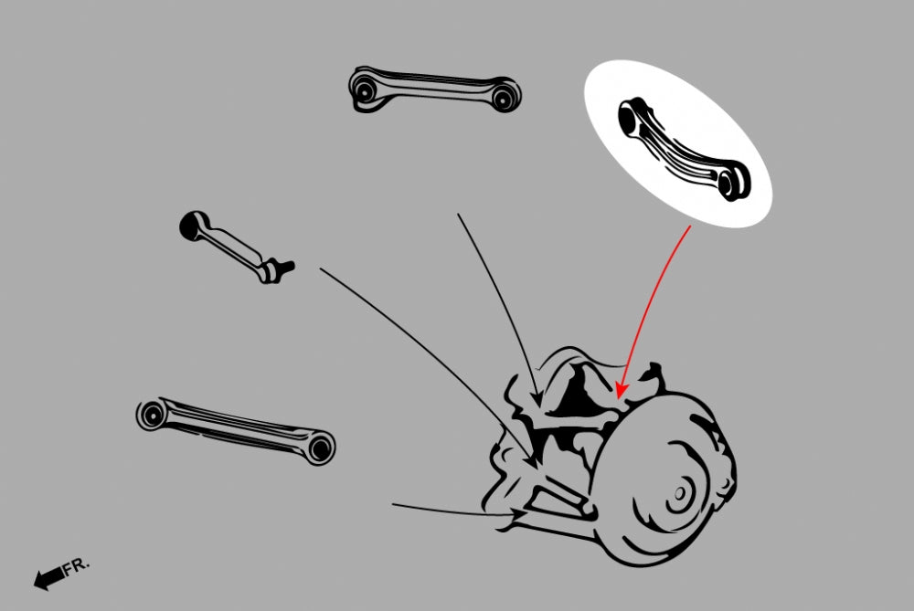 HARDRACE REAR CAMBER ARM ADJUSTABLE HardRace
