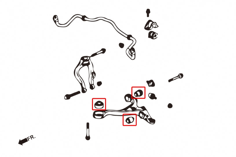 HARDRACE FRONT LOWER ARM BUSH HardRace