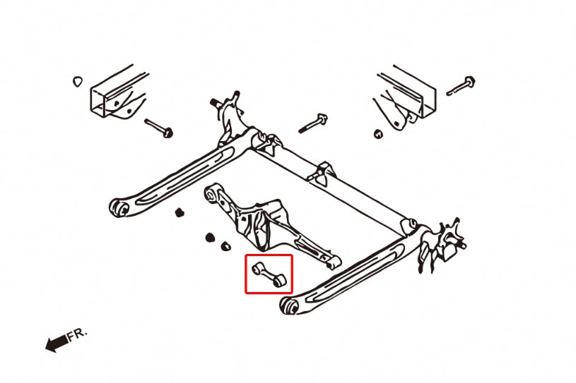 HARDRACE REAR TRANSVERSE LINK HardRace