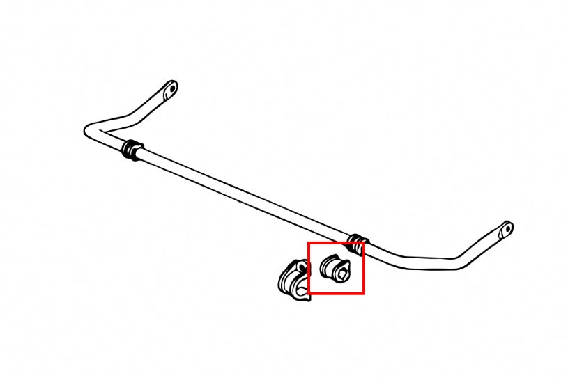 HARDRACE FRONT ANTI ROLL BAR BUSH HardRace