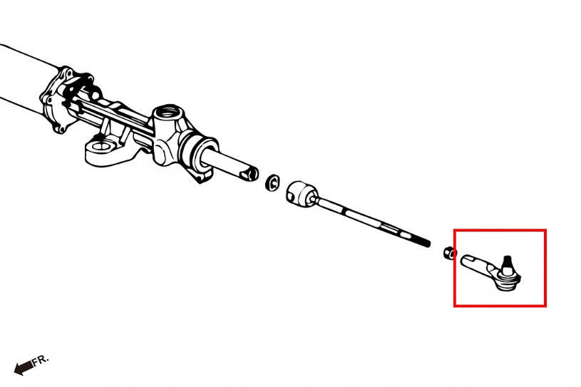 HARDRACE TIE ROD END HardRace