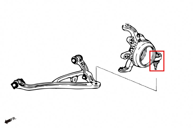 HARDRACE REAR LOWER BALL JOINT HardRace