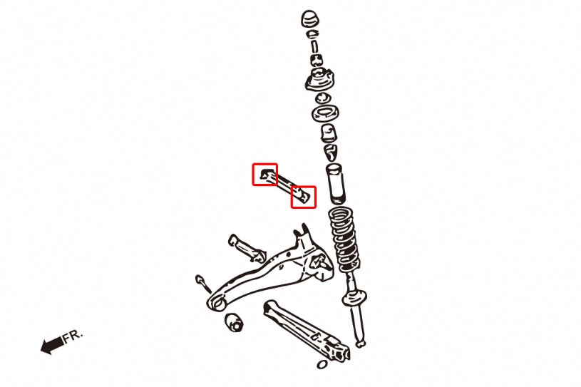 HARDRACE REAR UPPER ARM BUSH HardRace