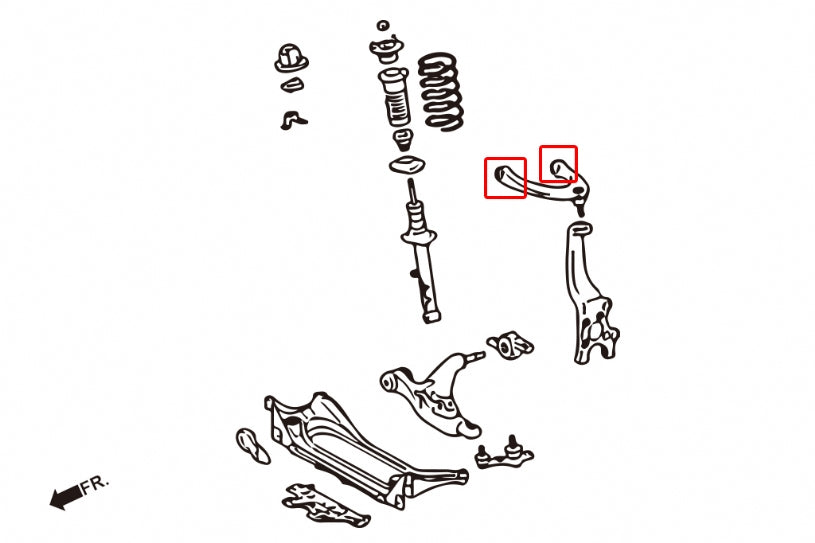 HARDRACE FRONT UPPER ARM BUSH HardRace