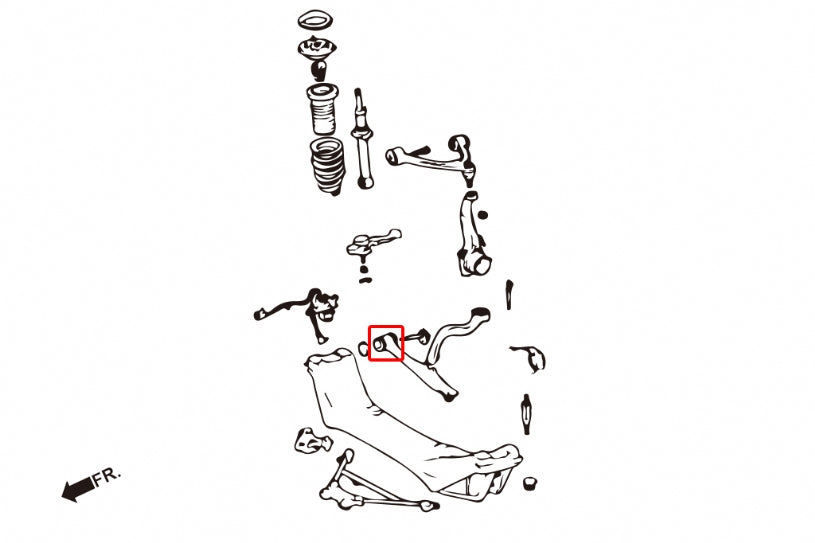HARDRACE FRONT LOWER ARM BUSH HardRace