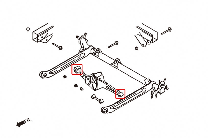 HARDRACE REAR LATERAL ARM BUSH HardRace