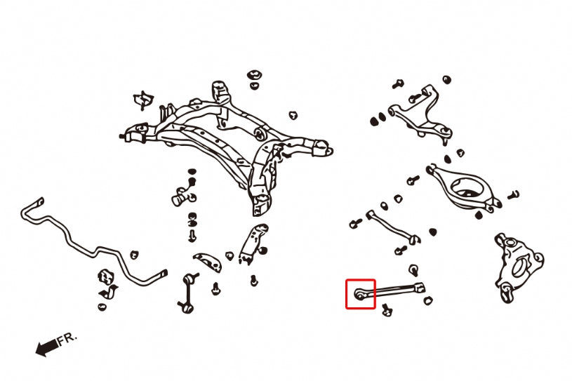 HARDRACE REAR TRAILING ARM BUSH HardRace