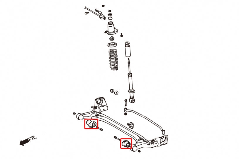 HARDRACE REAR AXLE MOUNTING BUSH HardRace