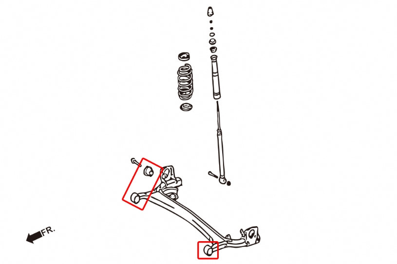 HARDRACE REAR AXLE MOUNTING BUSH HardRace